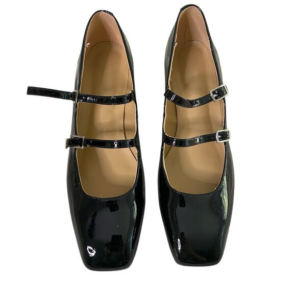 Tony Bianco Whistle Mary Jane Block Heel Square Toe Patent Leather Classy Sz 8.5 - Picture 4 of 15